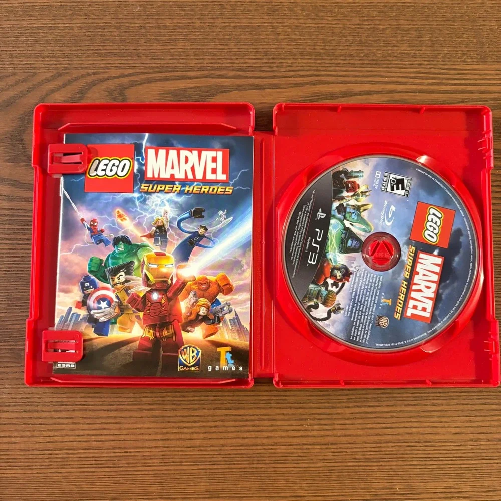 Sony PlayStation 3 PS3 5 Game Bundle LEGO NFS Madden MLB Top Spin Good Condition